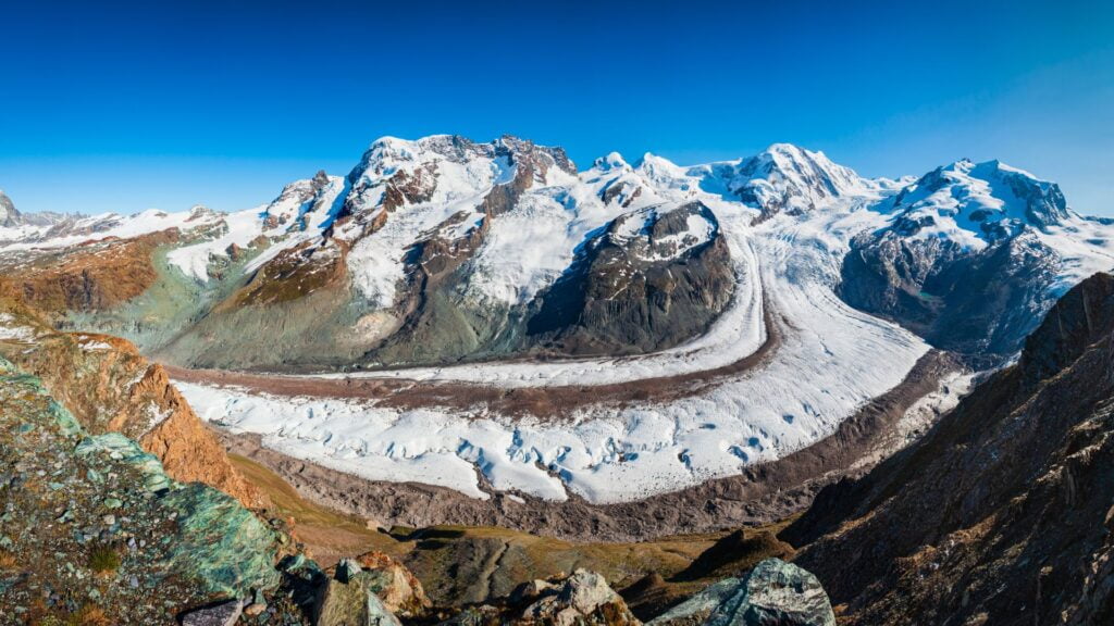 Matterhorn, Monte Rosa, Gorner Glacier
