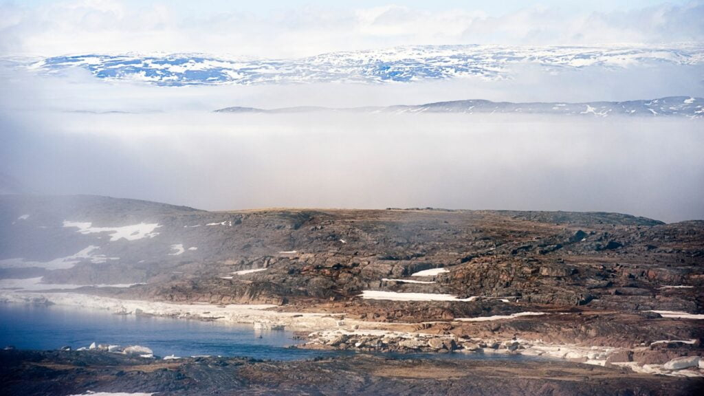 Arctic tundra in Nunavut