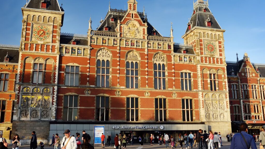 Amsterdam Central Train Station