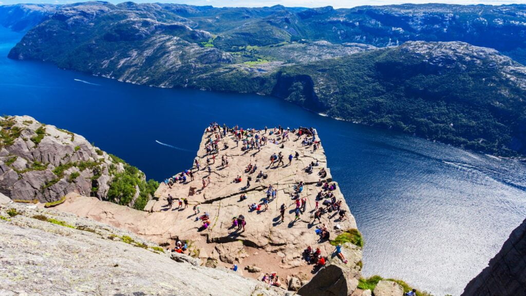 Preikestolen or Pulpit Rock, Norway