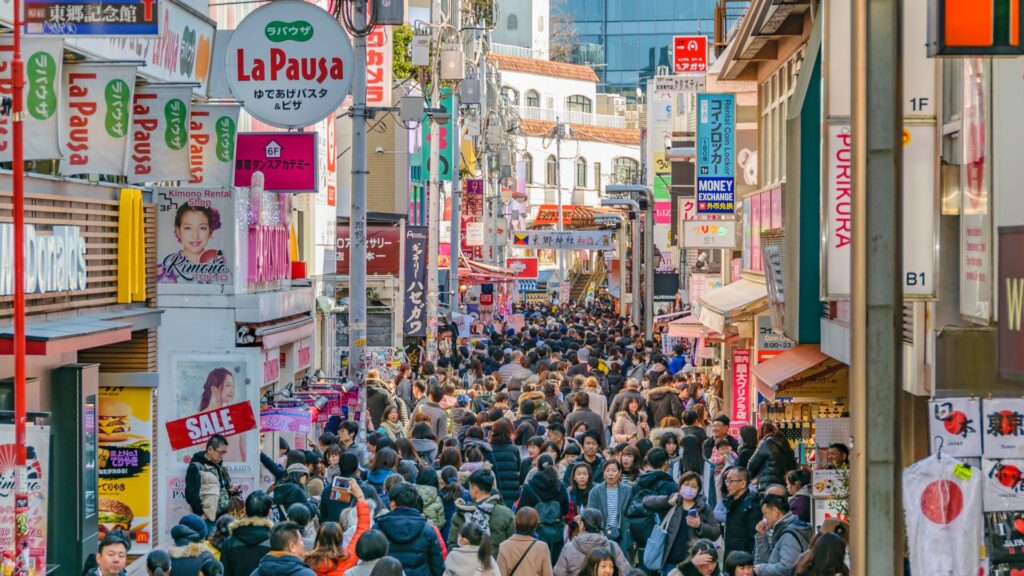 Takeshita Street, Harajuku District, Tokyo