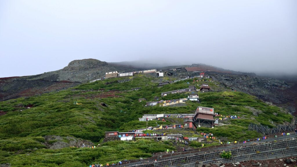 Yoshida Trail from 6th to 7th station