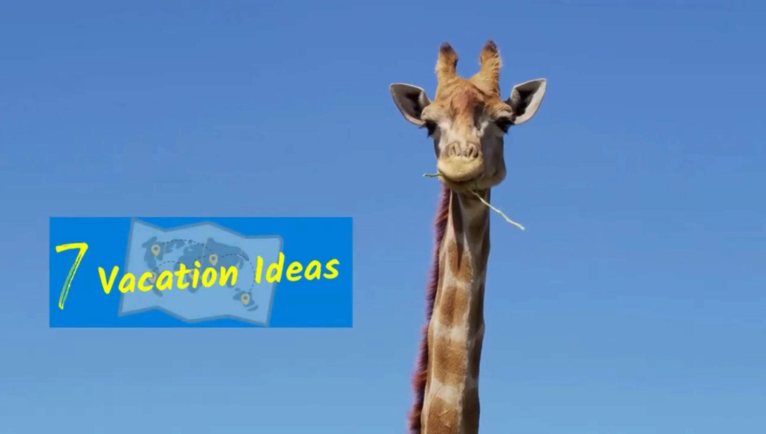 7 Vacation Ideas on Four Continents