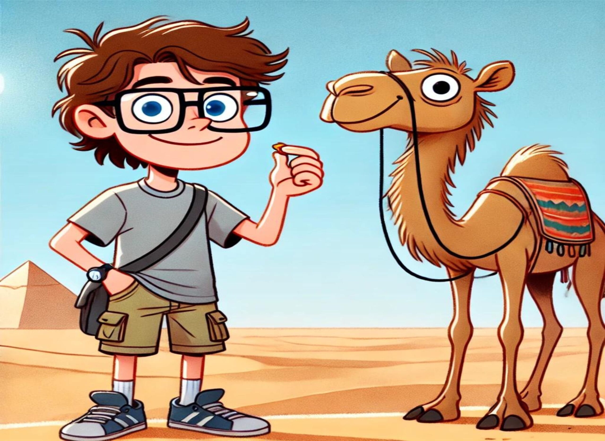 How Brad Survived in a Desert and Befriended a Camel How Brad Survived in a Desert and Befriended a Camel